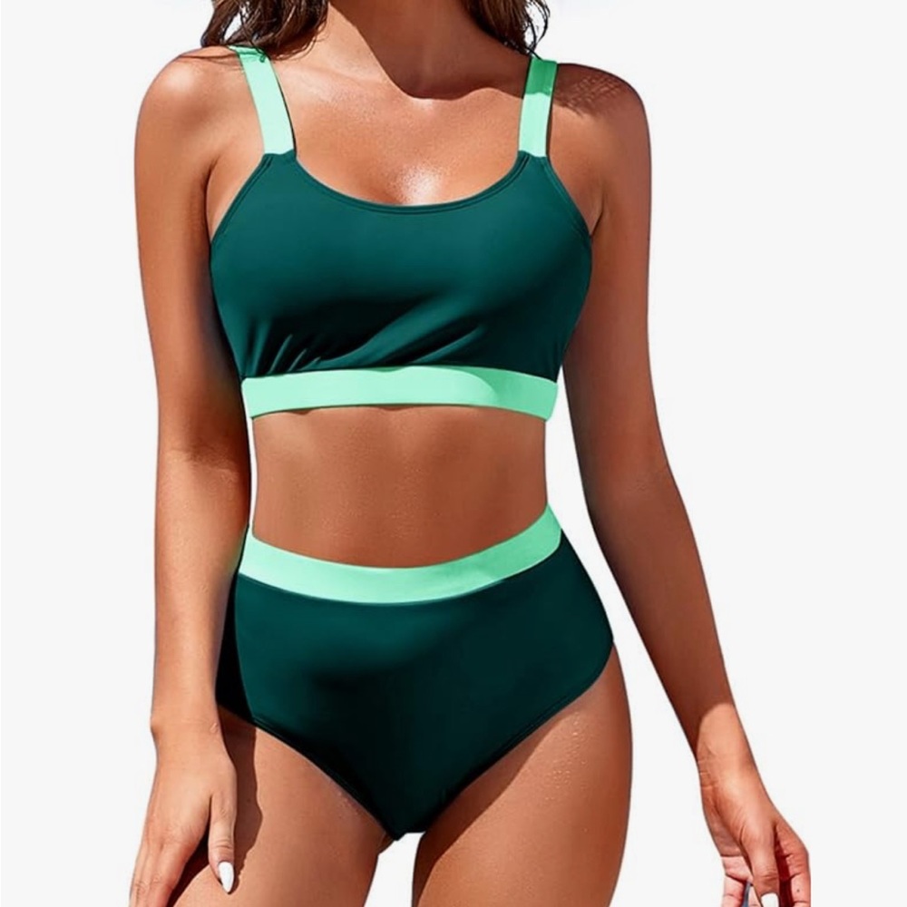 Women's High Wasted Bikini Set